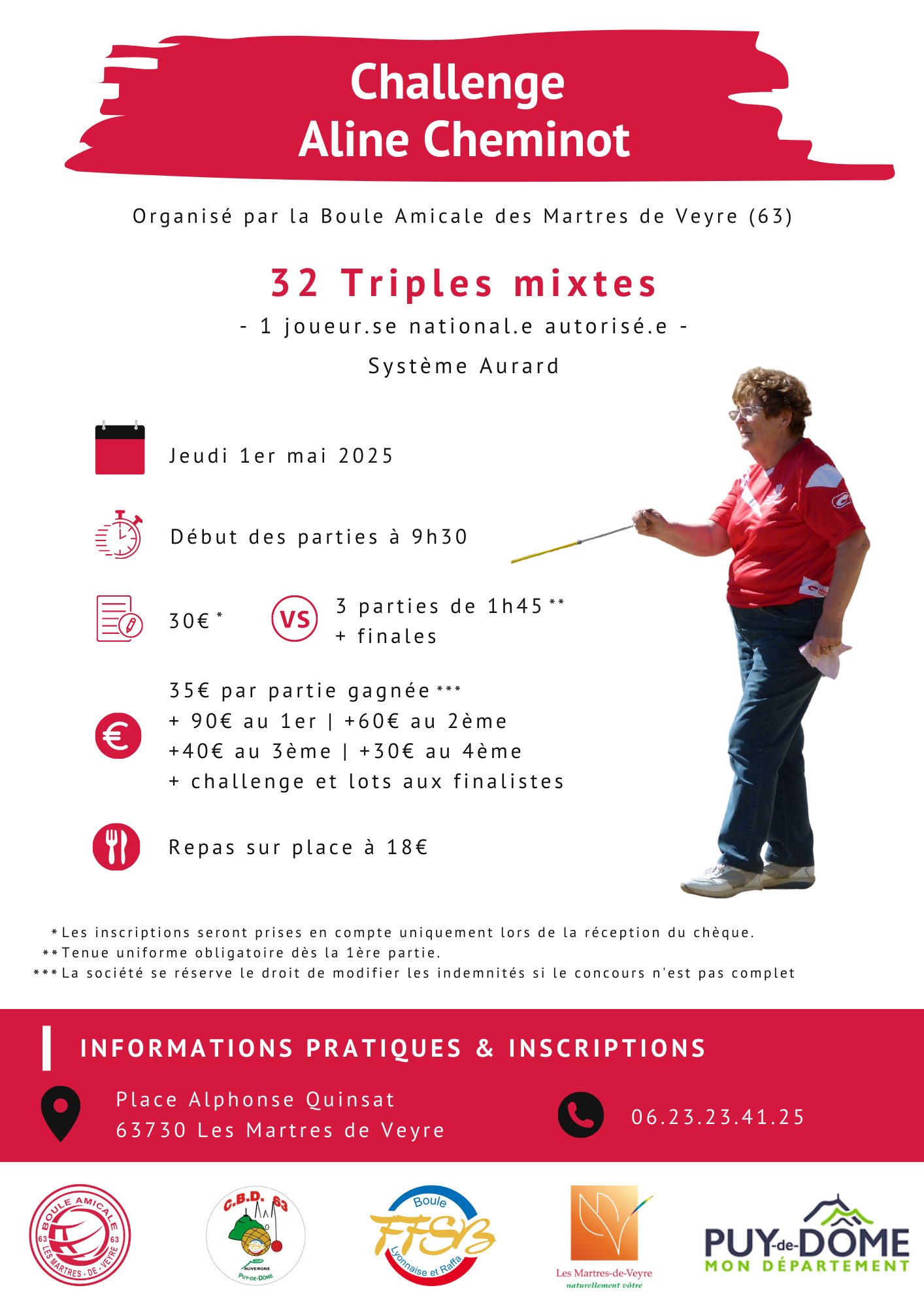 affiche concours les martres 1 mai 2025