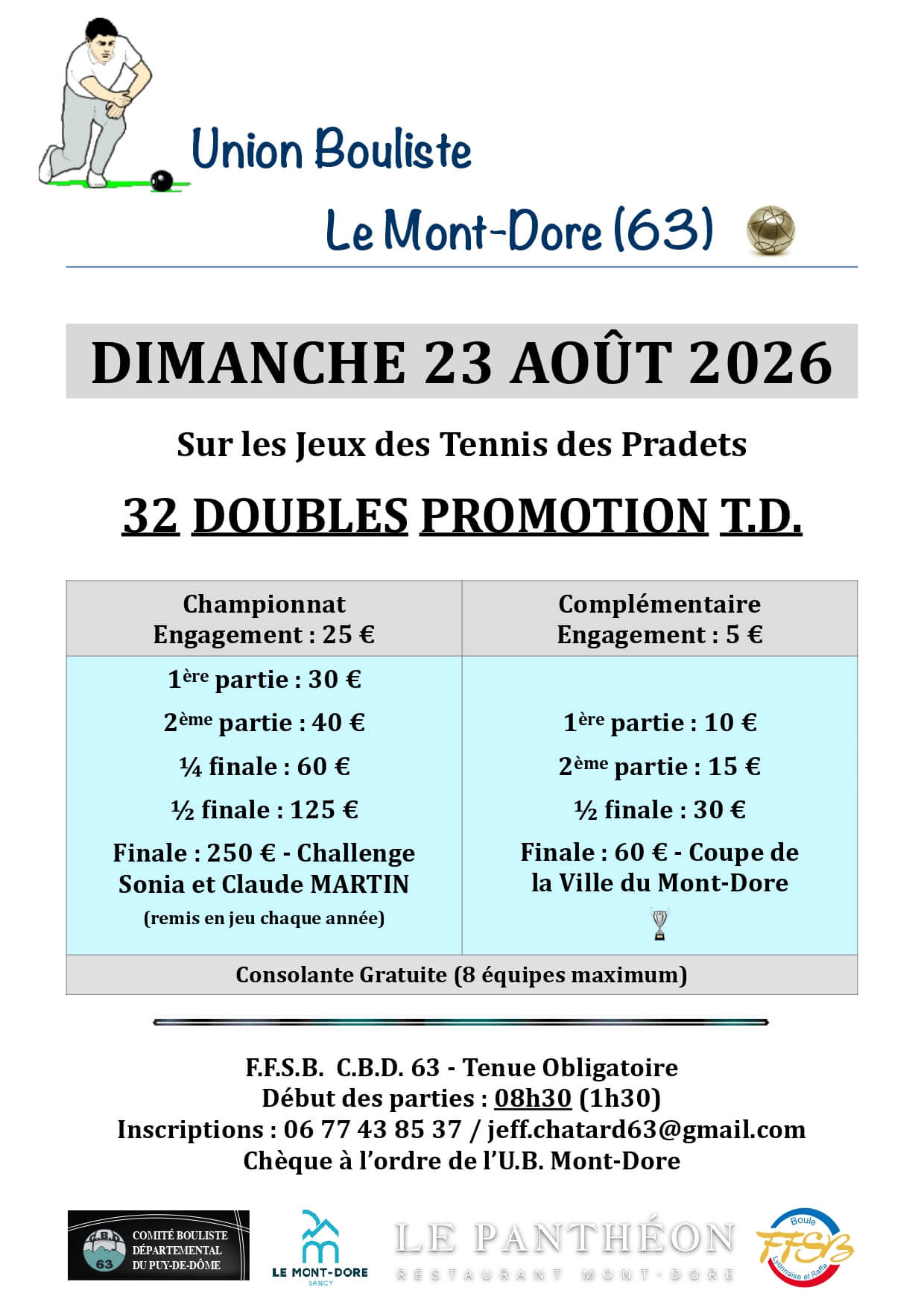Concours 23 08 2026