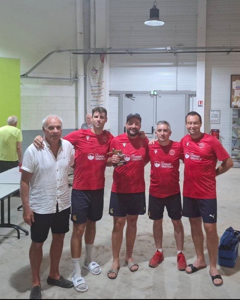 équipe Pradines (Stade Clermontois) championne départementale M3 qualifiée aux CDF