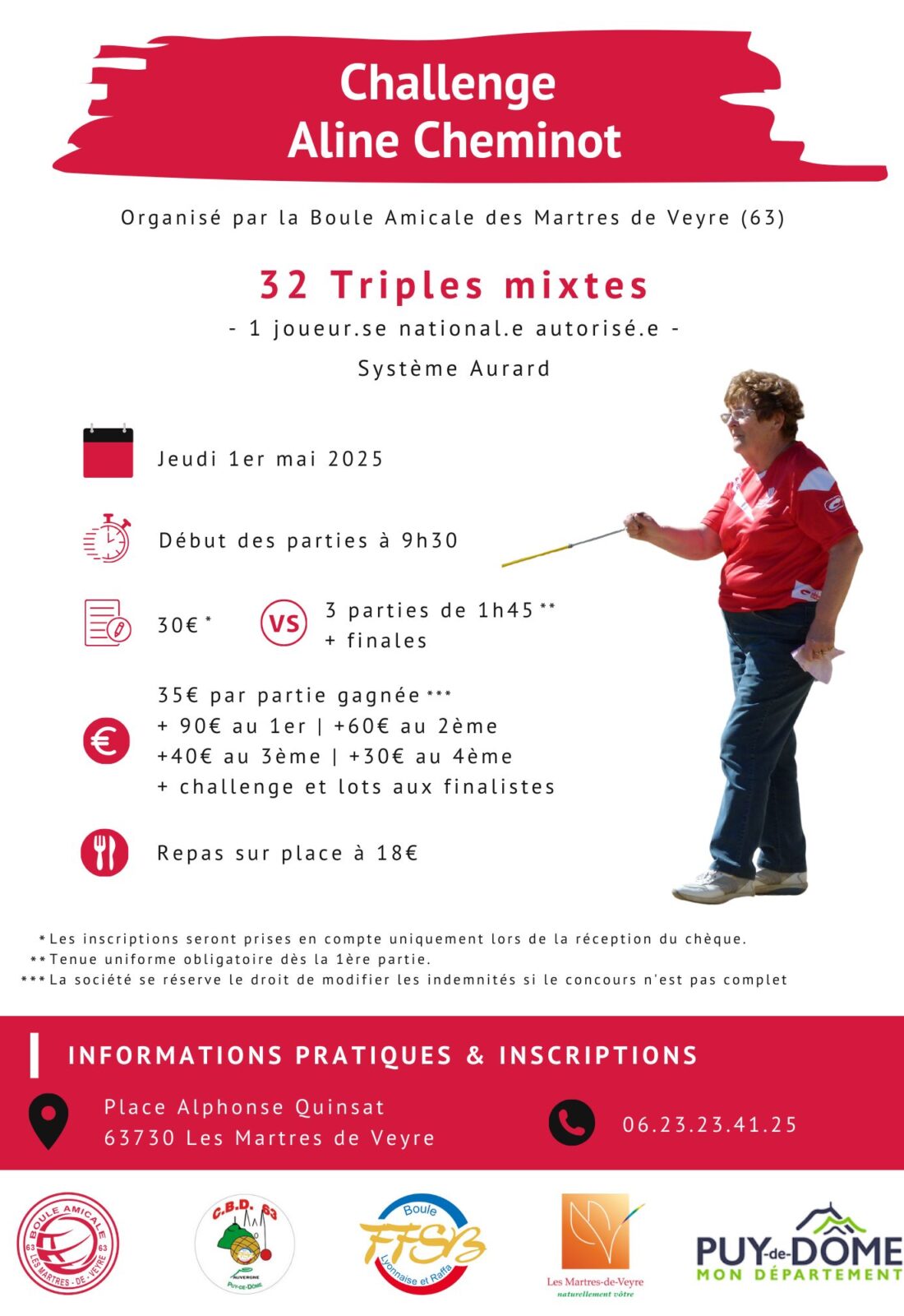 affiche concours les martres 1 mai 2025