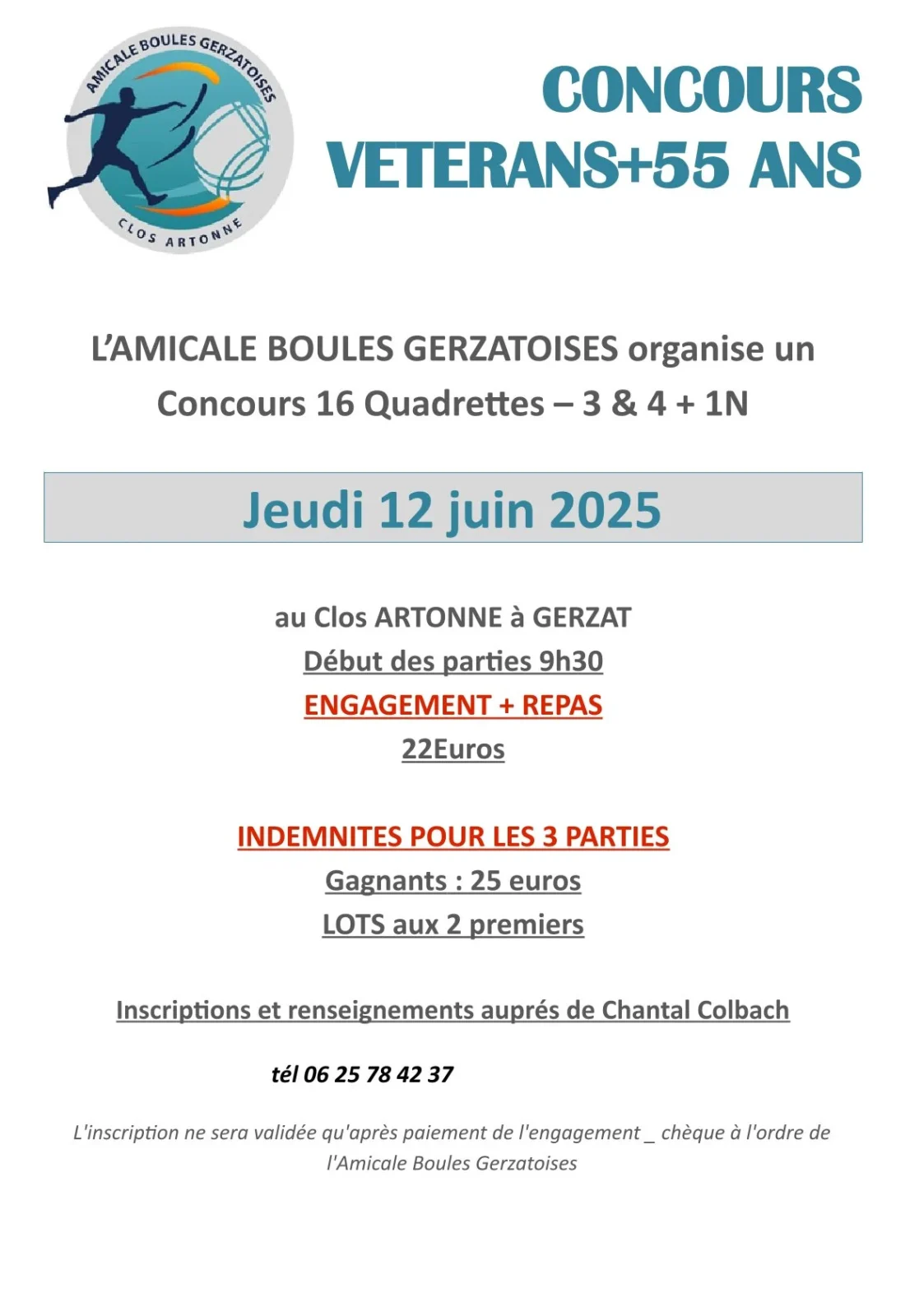 affiche concours gerzat 12 juin