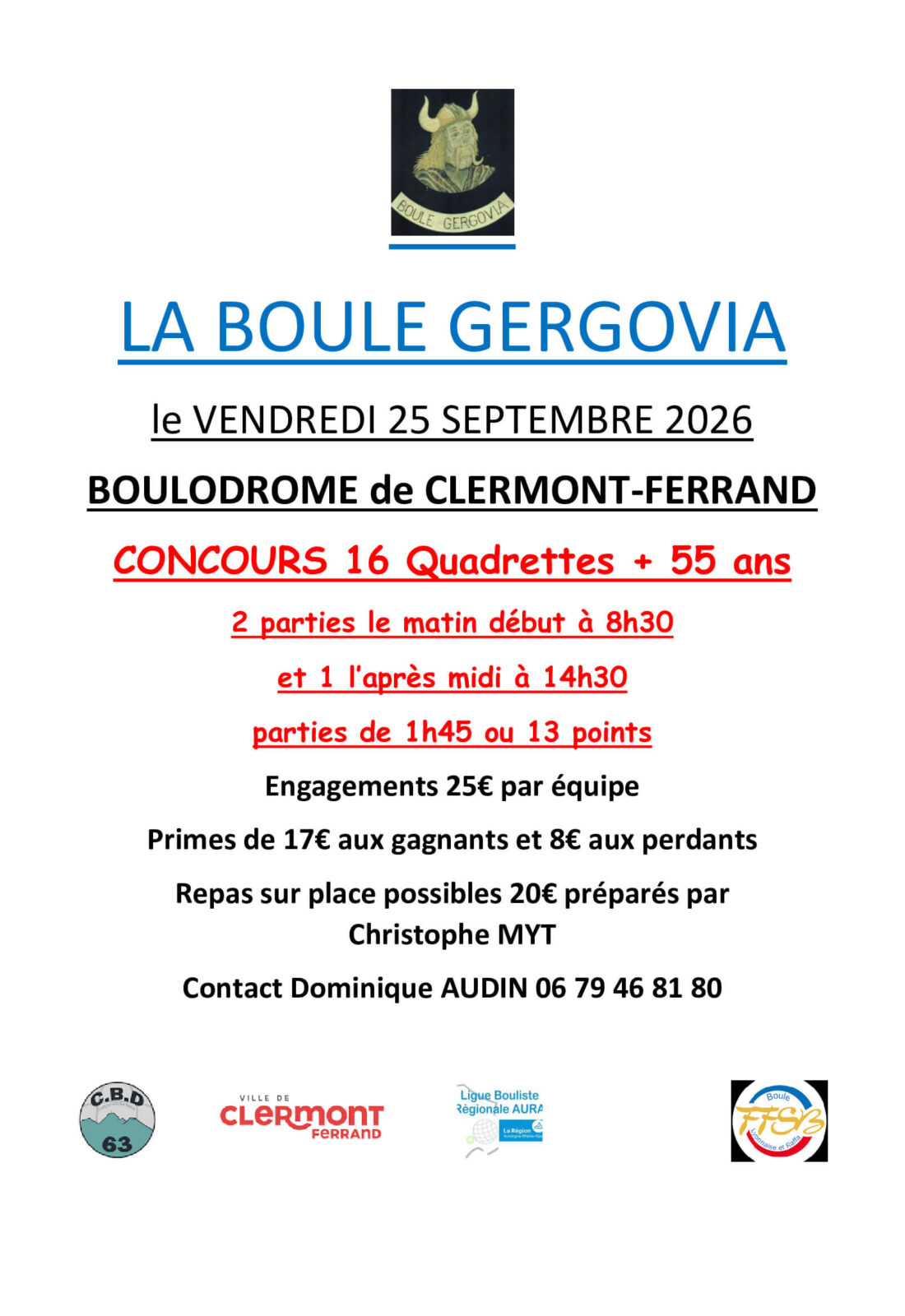 affiche concours Gergovia 25 septembre 2026